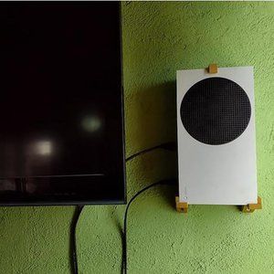 Microsoft Xbox Series S Wall Mount Console Mountable Brackets TV Display Stand
